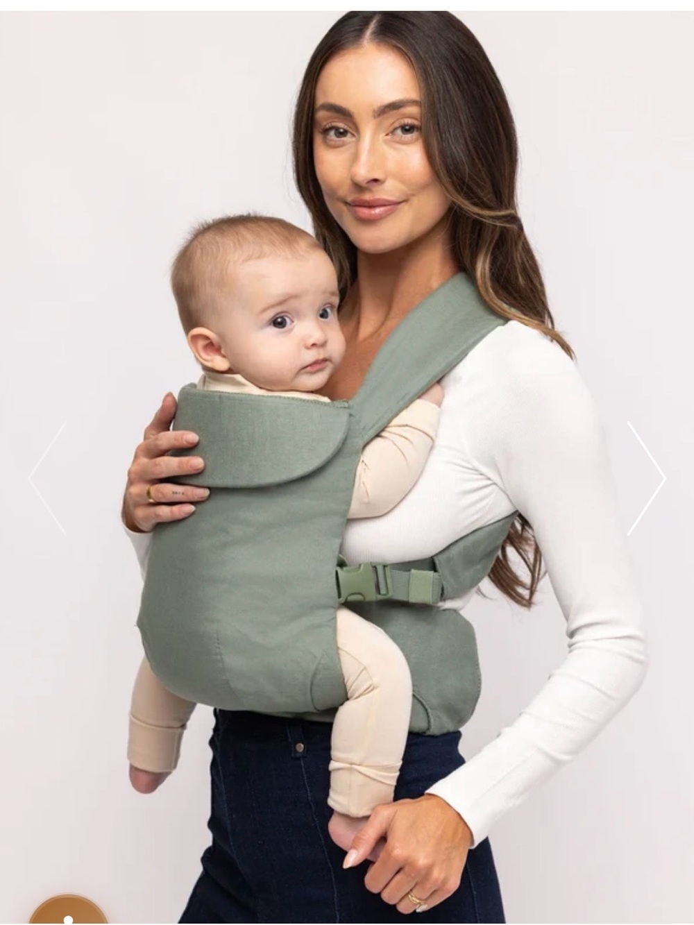 WildBird Aerial Buckle Carrier - Acadian Sage Green XS-XL very lightly used